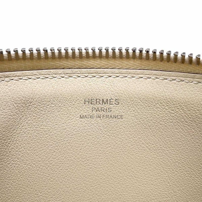 エルメス クラッチバッグ ヴィド・トン・サック PM インアンドアウト ナタ/シルバー金具 スイフト U刻印