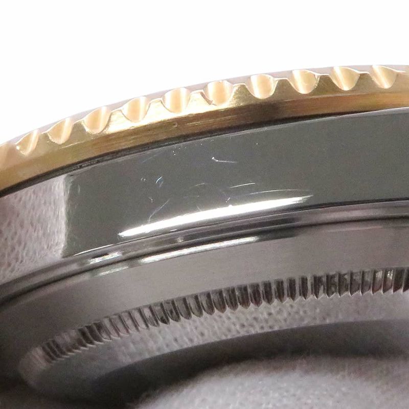 ロレックス サブマリーナ デイト コンビ SS/K18YGイエローゴールド P番 16613 ROLEX 腕時計 黒文字盤