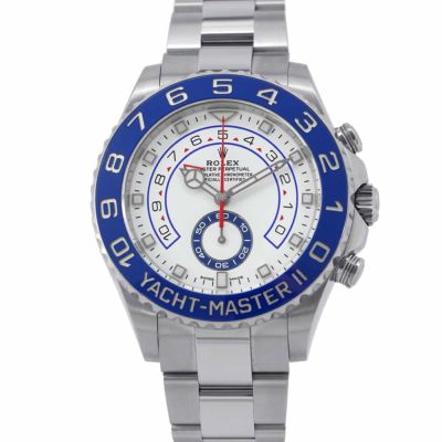 ロレックス ヨットマスター2  ランダムシリアル ルーレット 116680 ROLEX 腕時計 白文字盤 安心保証