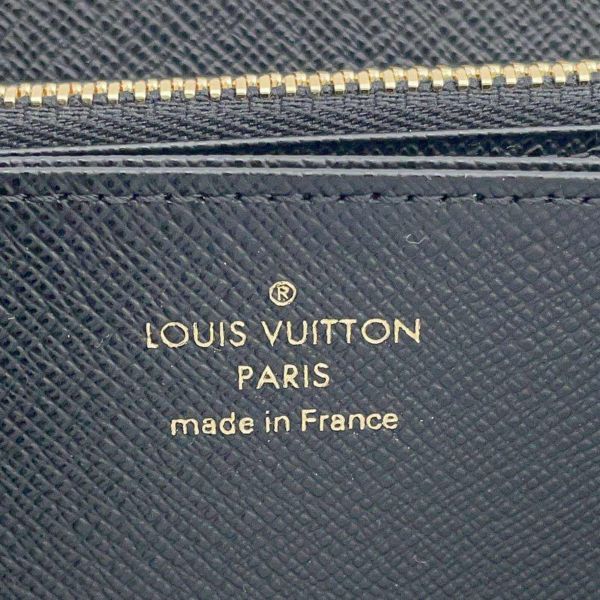 ルイヴィトン 長財布 モノグラム・リバース ジッピー・ウォレット M82444 LOUIS VUITTON 黒