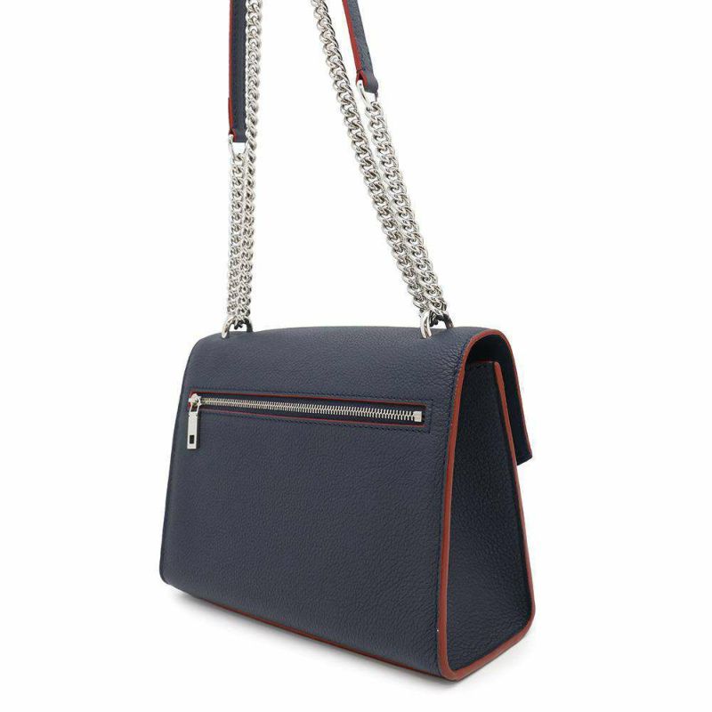 ルイヴィトン ショルダーバッグ ソフトカーフレザー マイロックミーBB M53196 LOUIS VUITTON ネイビー