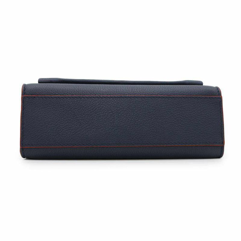 ルイヴィトン ショルダーバッグ ソフトカーフレザー マイロックミーBB M53196 LOUIS VUITTON ネイビー