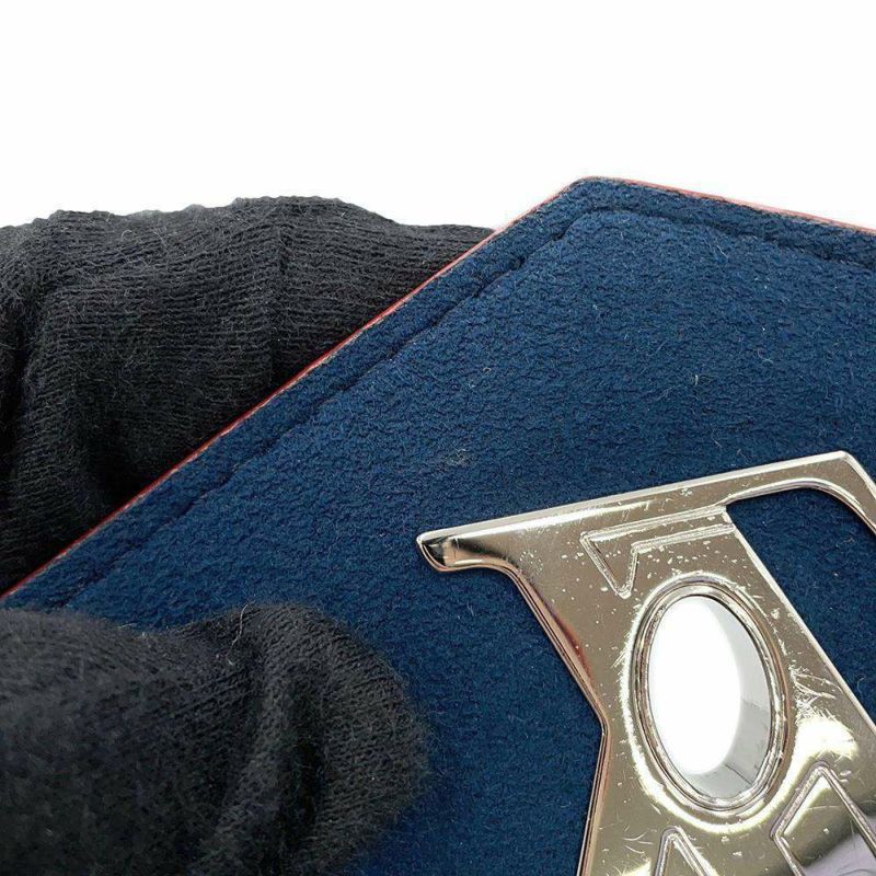 ルイヴィトン ショルダーバッグ ソフトカーフレザー マイロックミーBB M53196 LOUIS VUITTON ネイビー