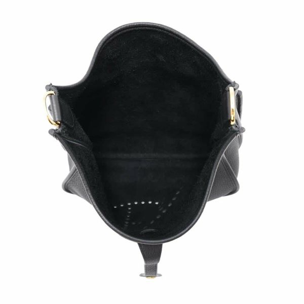 エルメス ショルダーバッグ エブリン3 PM ブラック/ゴールド金具 トリヨンクレマンス B刻印 黒