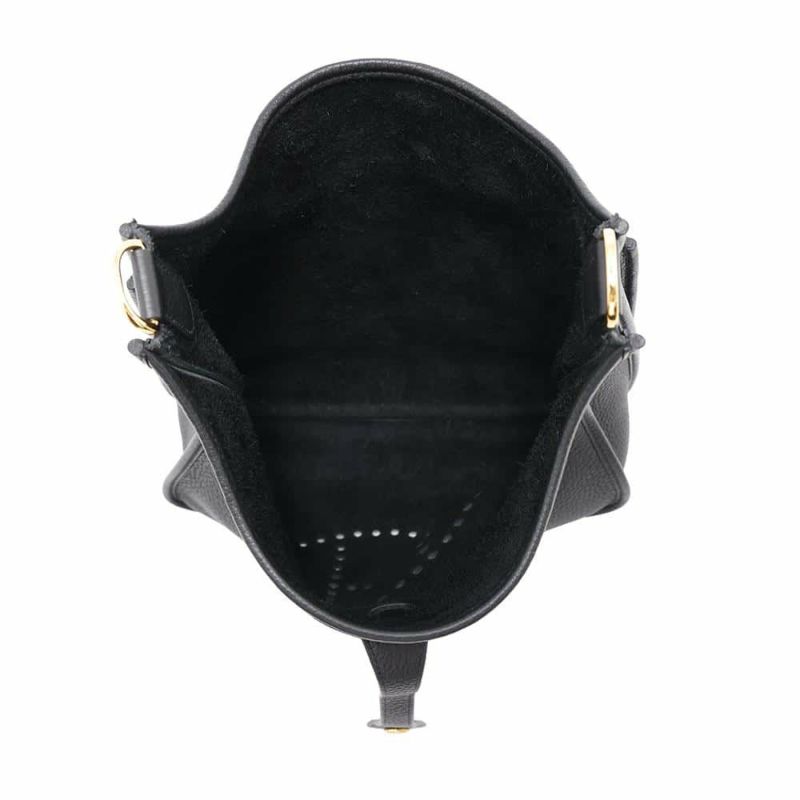 エルメス ショルダーバッグ エブリン3 PM ブラック/ゴールド金具 トリヨンクレマンス B刻印 黒