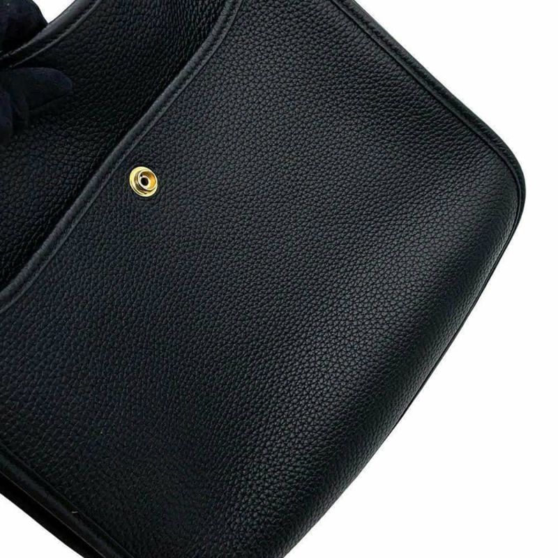エルメス ショルダーバッグ エブリン3 PM ブラック/ゴールド金具 トリヨンクレマンス B刻印 黒