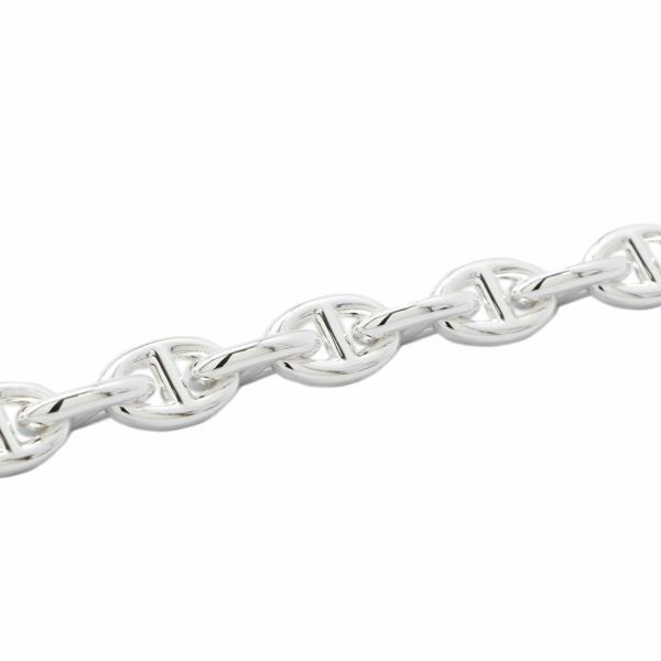 エルメス ネックレス シェーヌダンクルPM 43コマ SV925シルバー HERMES Chaine d Ancre チョーカー