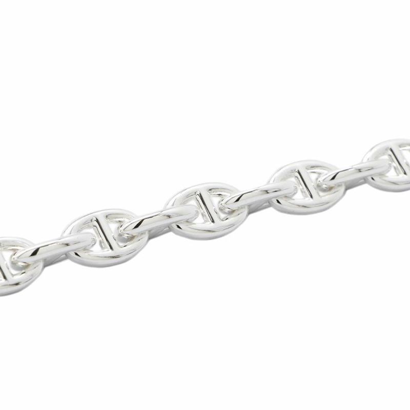 エルメス ネックレス シェーヌダンクルPM 43コマ SV925シルバー HERMES Chaine d Ancre チョーカー