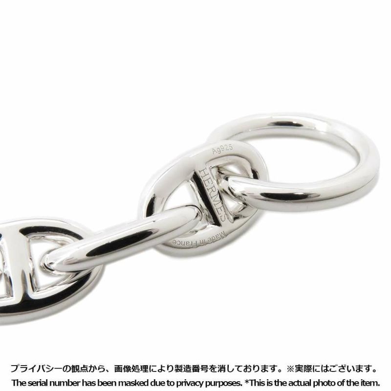 エルメス ネックレス シェーヌダンクルPM 43コマ SV925シルバー HERMES Chaine d Ancre チョーカー