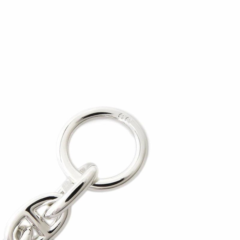 エルメス ネックレス シェーヌダンクルPM 43コマ SV925シルバー HERMES Chaine d Ancre チョーカー