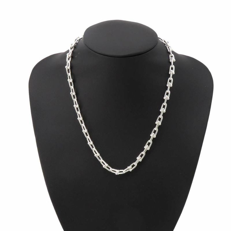 ティファニー ネックレス ハードウェア リンク ネックレス スモール SV925シルバー 60153093 Tiffany&Co. ジュエリー
