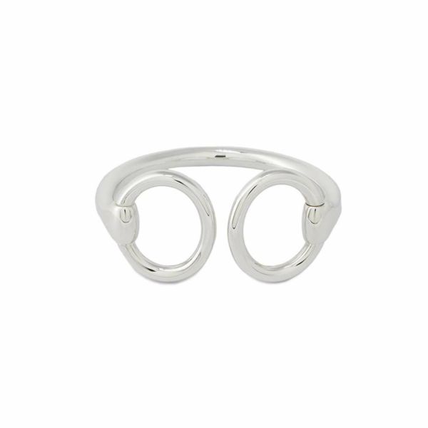 エルメス ブレスレット ナウシカ バングル SV925シルバー サイズSH HERMES ジュエリー