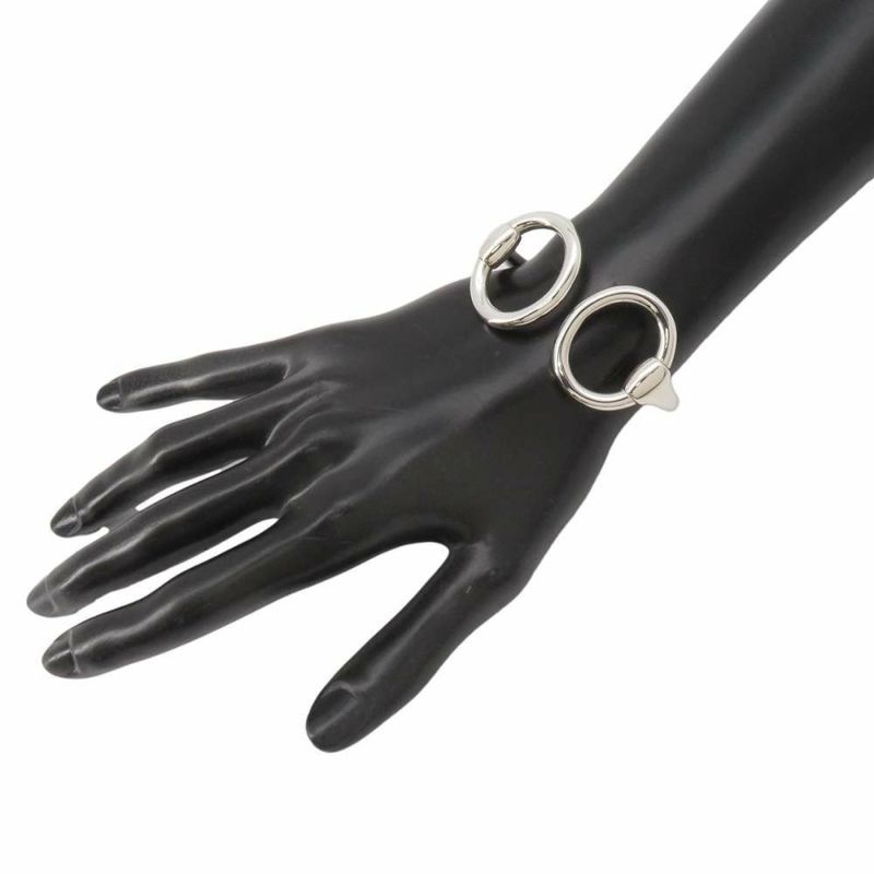 エルメス ブレスレット ナウシカ バングル SV925シルバー サイズSH HERMES ジュエリー