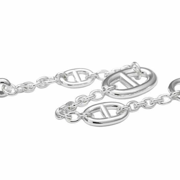 エルメス ブレスレット シェーヌダンクル ファランドール SV925シルバー サイズSH HERMES