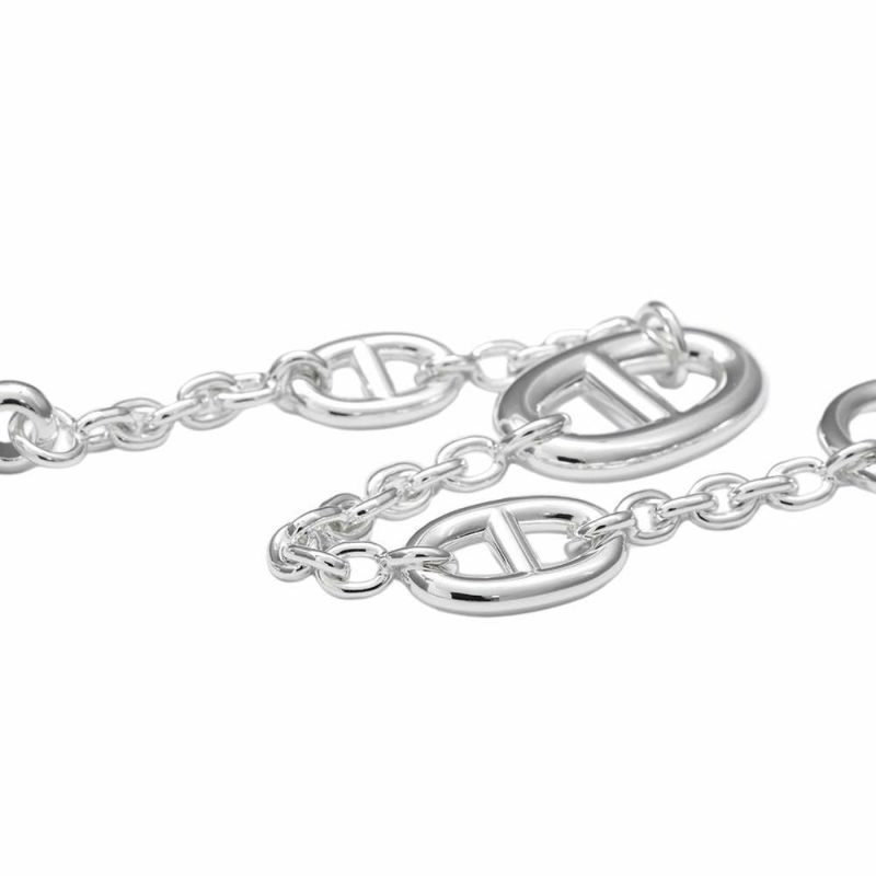 エルメス ブレスレット シェーヌダンクル ファランドール SV925シルバー サイズSH HERMES