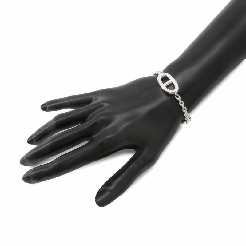 エルメス ブレスレット シェーヌダンクル ファランドール SV925シルバー サイズSH HERMES