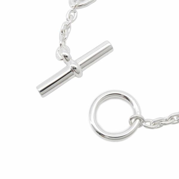 エルメス ブレスレット シェーヌダンクル ファランドール SV925シルバー サイズSH HERMES