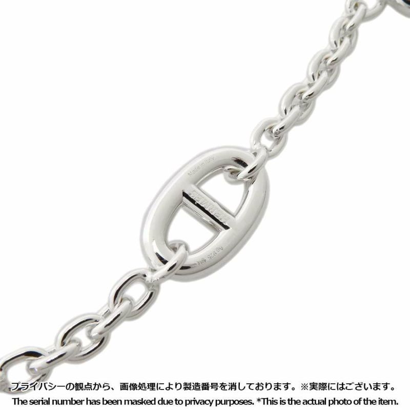エルメス ブレスレット シェーヌダンクル ファランドール SV925シルバー サイズSH HERMES