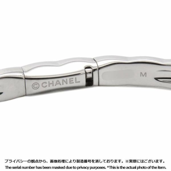 シャネル ブレスレット ココクラッシュ ミニモデル K18WGホワイトゴールド サイズM J12621 CHANEL ジュエリー