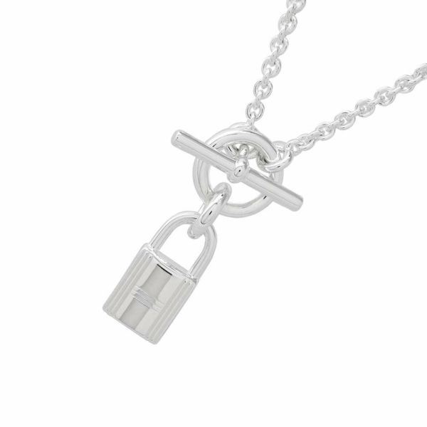 エルメス ネックレス アミュレット ケリー・カデナ SV925シルバー HERMES ペンダント ジュエリー
