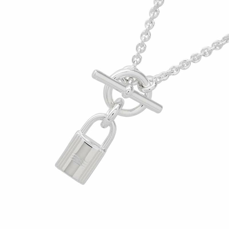 エルメス ネックレス アミュレット ケリー・カデナ SV925シルバー HERMES ペンダント ジュエリー