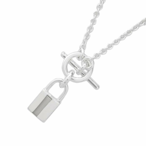 エルメス ネックレス アミュレット ケリー・カデナ SV925シルバー HERMES ペンダント ジュエリー