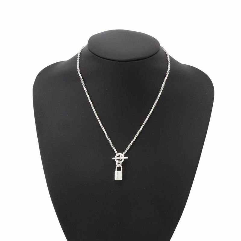 エルメス ネックレス アミュレット ケリー・カデナ SV925シルバー HERMES ペンダント ジュエリー