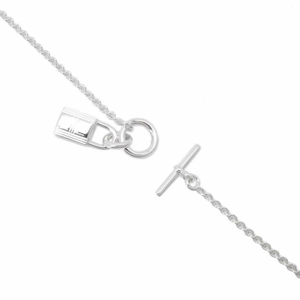 エルメス ネックレス アミュレット ケリー・カデナ SV925シルバー HERMES ペンダント ジュエリー