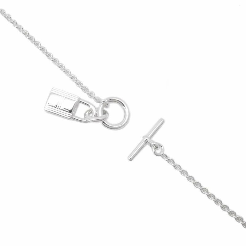 エルメス ネックレス アミュレット ケリー・カデナ SV925シルバー HERMES ペンダント ジュエリー
