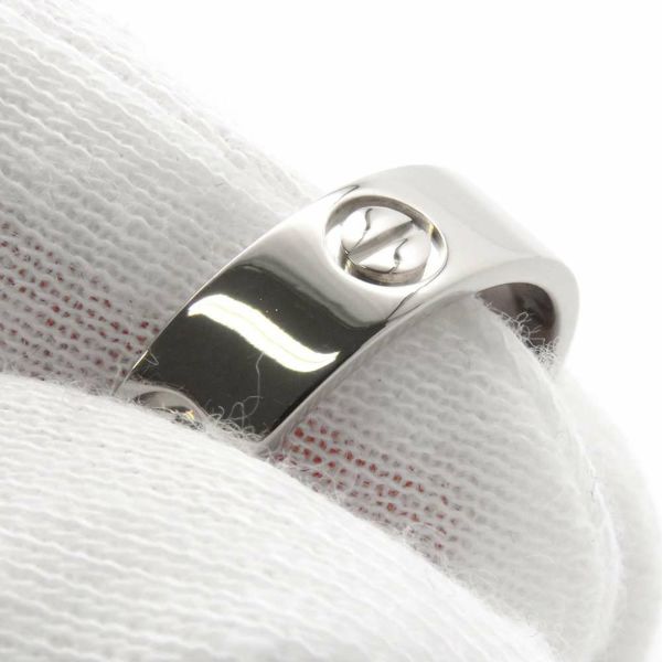 カルティエ リング ラブリング クラシックモデル K18WG リングサイズ55 CRB4084755 Cartier 指輪 LOVEリング ジュエリー