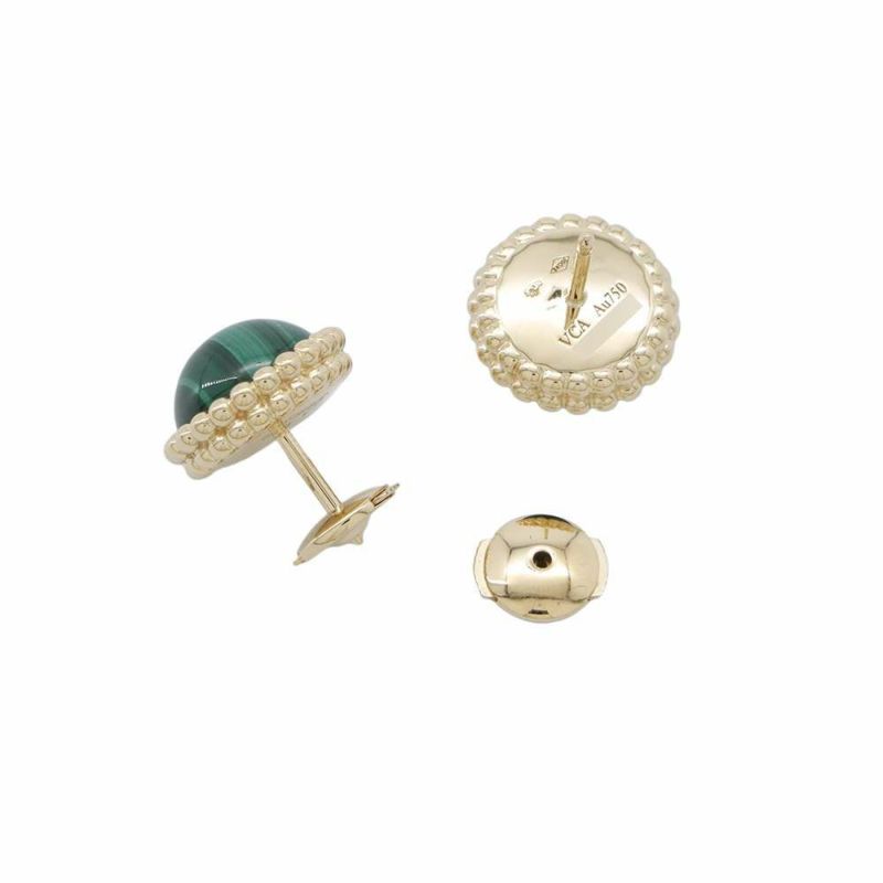 ヴァンクリーフ&アーペル ピアス ペルレ クルール ピアス K18YG マラカイト VCARP4DS00 Van Cleef & Arpels ジュエリー