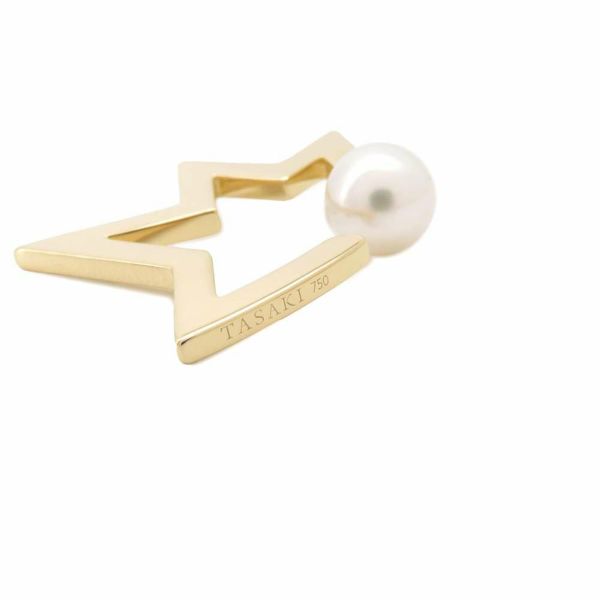 タサキ イヤーカフ コメット プラス ネオ イヤーカフ 片耳用 あこや真珠 K18YG E-4340-18KYG TASAKI ジュエリー