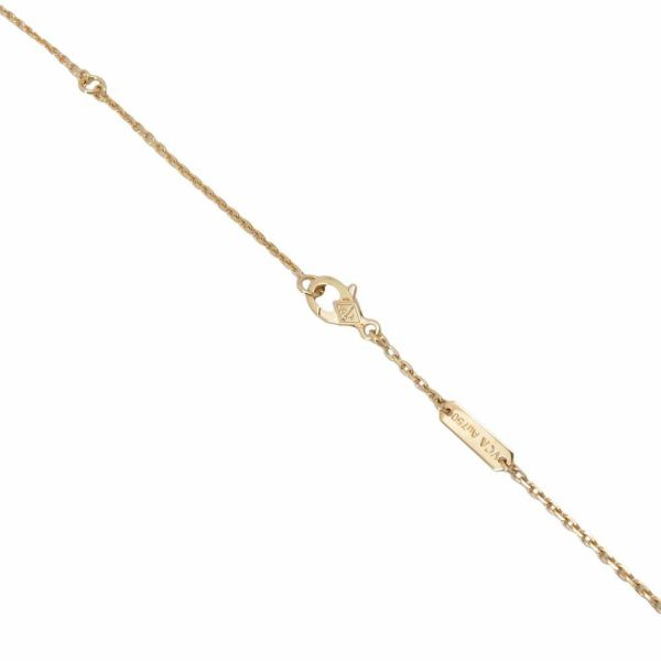 ヴァンクリーフ&アーペル ネックレス ヴィンテージ アルハンブラ ペンダント マザーオブパール K18YGイエローゴールド VCARA45900