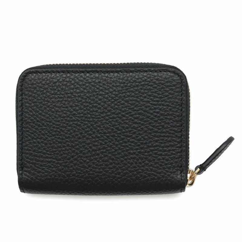 バーバリー コインケース ジップアラウンドレザーウォレット BURBERRY 財布 カードケース 黒