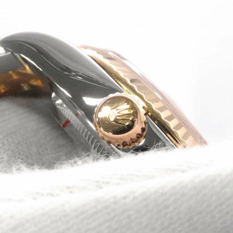 ロレックス デイトジャスト F番 SS/K18YG 116233G ROLEX 腕時計 シャンパン/コンピューター文字盤 10Pダイヤ