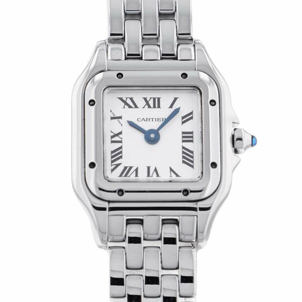 カルティエ パンテール ドゥ カルティエ ミニ WSPN0019 Cartier 腕時計 レディース シルバー文字盤