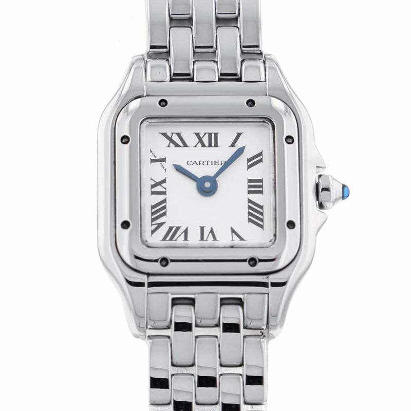 カルティエ パンテール ドゥ カルティエ ミニ WSPN0019 Cartier 腕時計 レディース シルバー文字盤