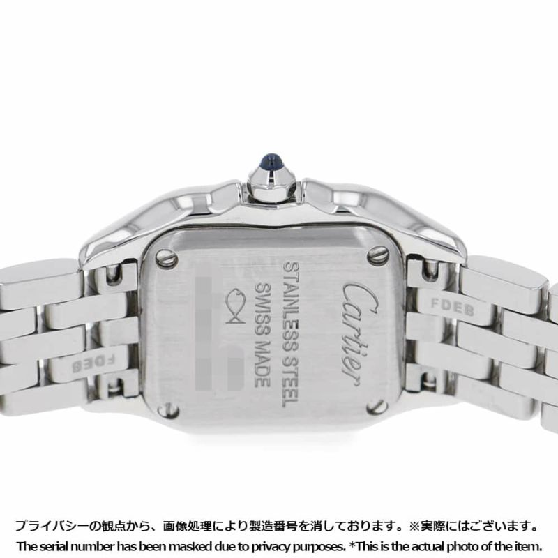 カルティエ パンテール ドゥ カルティエ ミニ WSPN0019 Cartier 腕時計 レディース シルバー文字盤