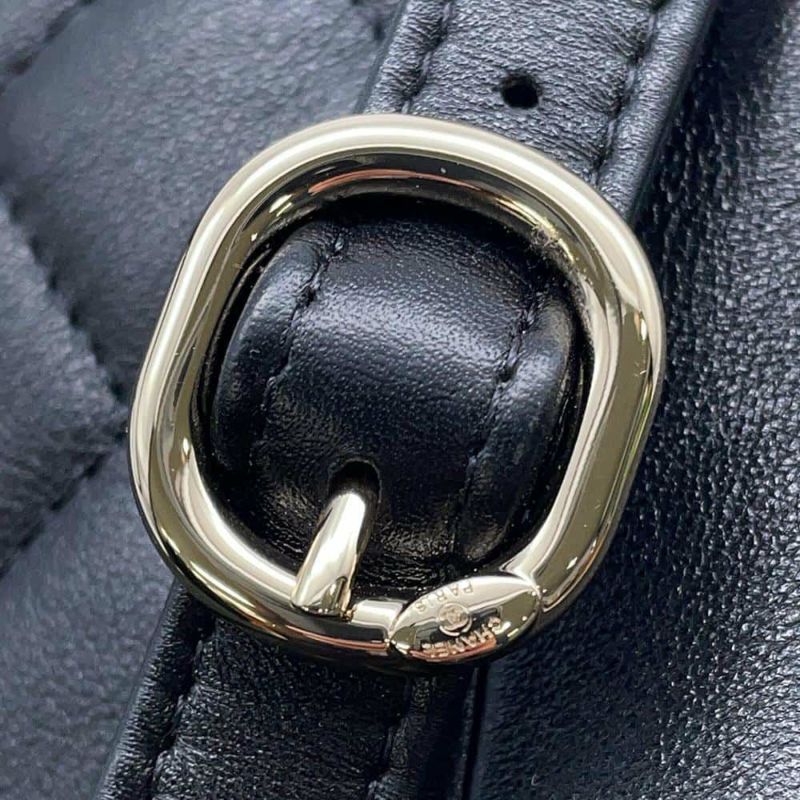 シャネル リュック マトラッセ ココマーク ラムスキン AS2908 CHANEL バッグ バックパック 黒