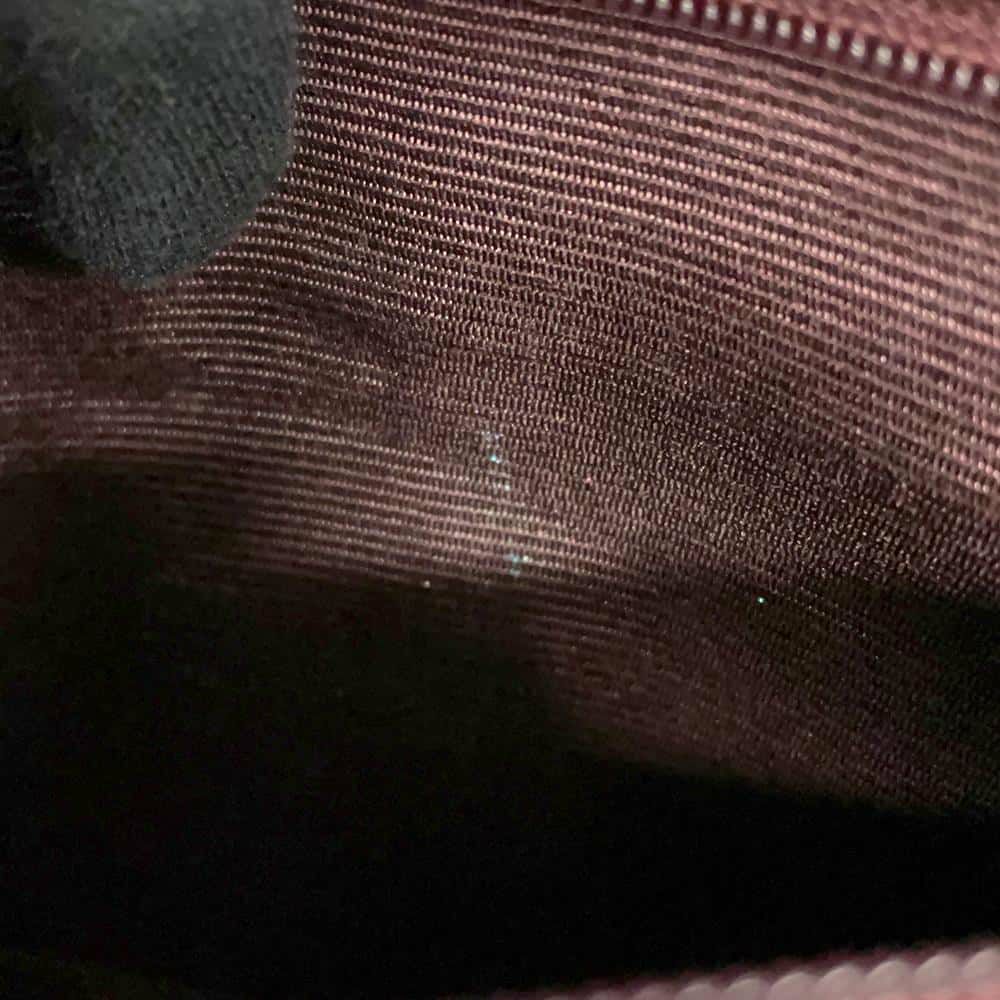 シャネル ショルダーバッグ マドモアゼル ココマーク コットン CHANEL 黒