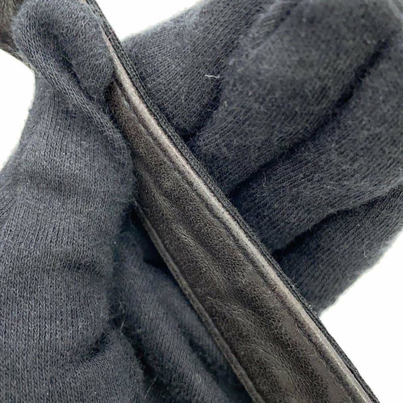 シャネル ショルダーバッグ マドモアゼル ココマーク コットン CHANEL 黒