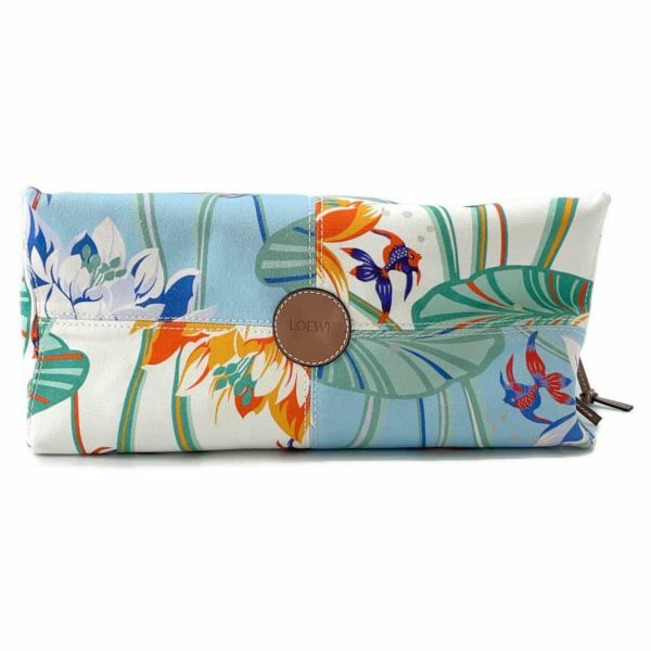 ロエベ トートバッグ クッショントート パウラズイビザ スモール キャンバス 328.09AA93 LOEWE 花柄