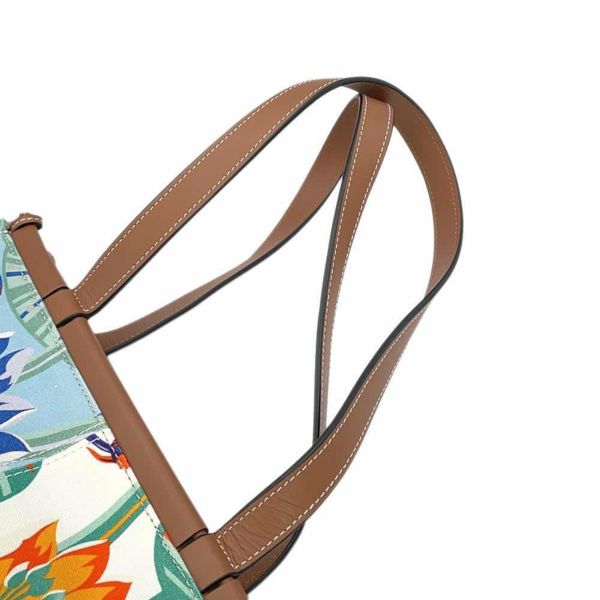ロエベ トートバッグ クッショントート パウラズイビザ スモール キャンバス 328.09AA93 LOEWE 花柄