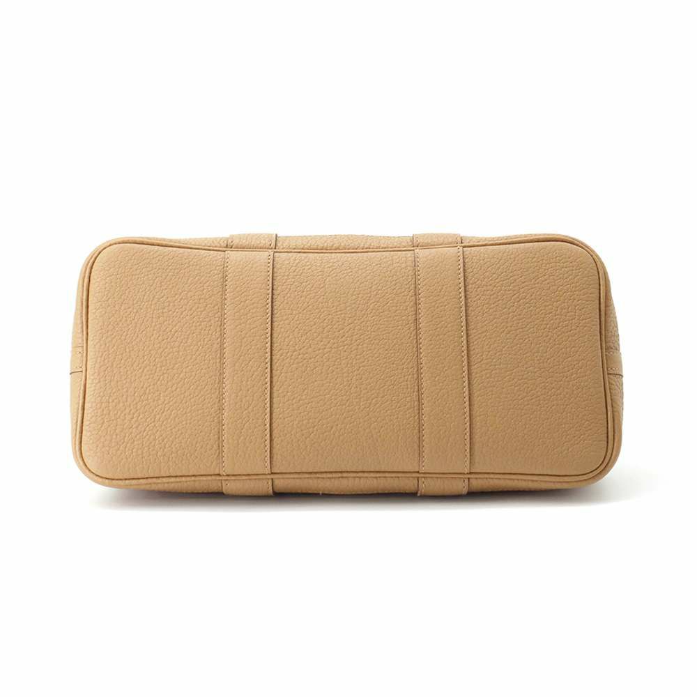 エルメス トートバッグ ガーデンパーティTPM ビスキュイ/シルバー金具 ネゴンダ B刻印