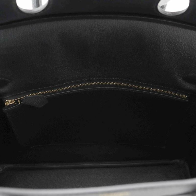 エルメス バーキン30 ブラック/ゴールド金具 エプソン W刻印 HERMES Birkin ハンドバッグ 黒