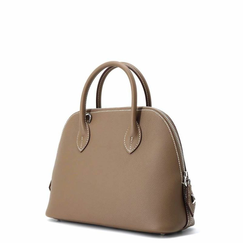 エルメス ボリード1923 25 エトゥープ/シルバー金具 エバーカラー K刻印 HERMES 2wayショルダー