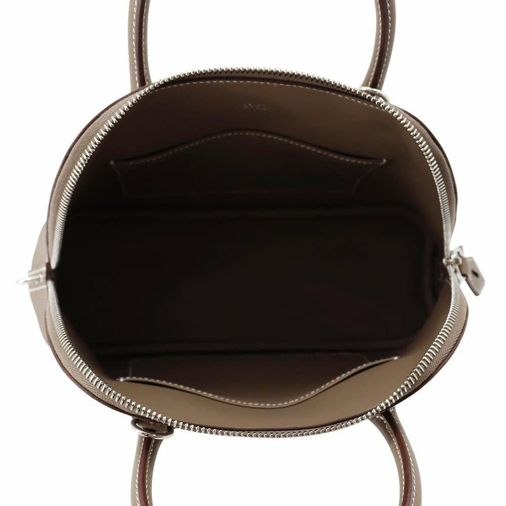 エルメス ボリード1923 25 エトゥープ/シルバー金具 エバーカラー K刻印 HERMES 2wayショルダー