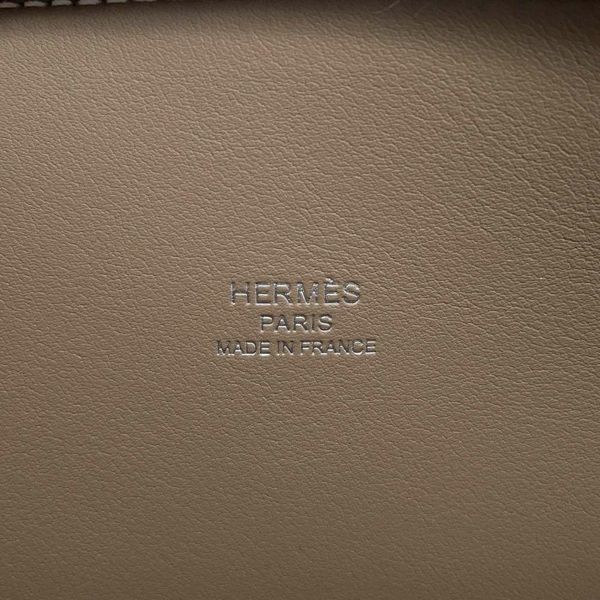 エルメス ボリード1923 25 エトゥープ/シルバー金具 エバーカラー K刻印 HERMES 2wayショルダー