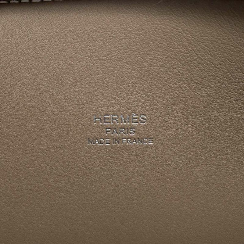 エルメス ボリード1923 25 エトゥープ/シルバー金具 エバーカラー K刻印 HERMES 2wayショルダー