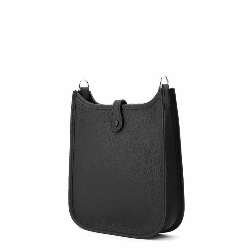 エルメス エブリンTPM アマゾン ブラック/シルバー金具 トリヨンクレマンス W刻印 黒
